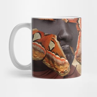 butterfly woman Mug